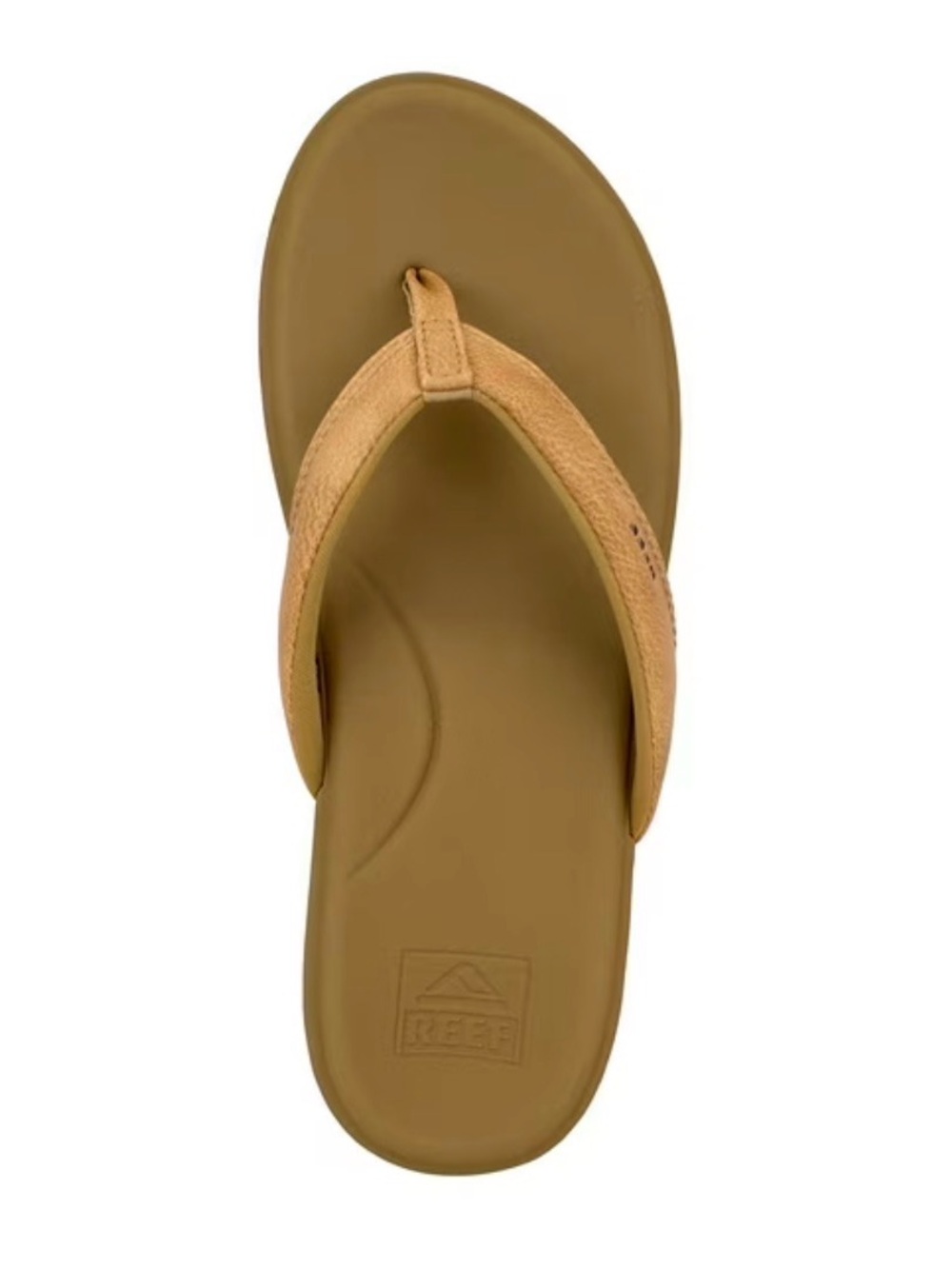 NWT! Reef Women's Cushion Cloud Natural Flip-Flop size 9 - Picture 2 of 5